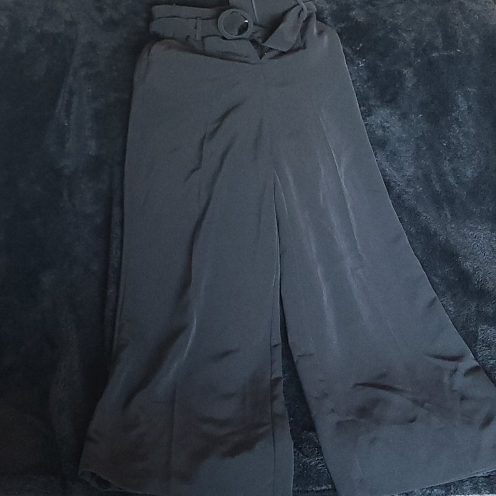 Top shop Black high wasted pants